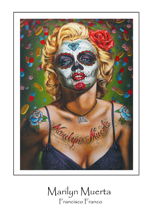 Limited Edition Marilyn Muerta Print