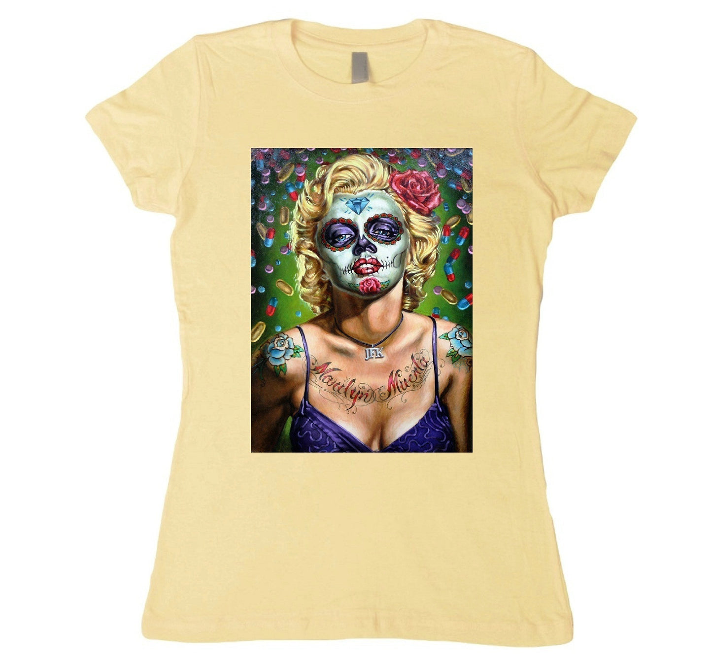 Marilyn Muerta  Woman's T-Shirt